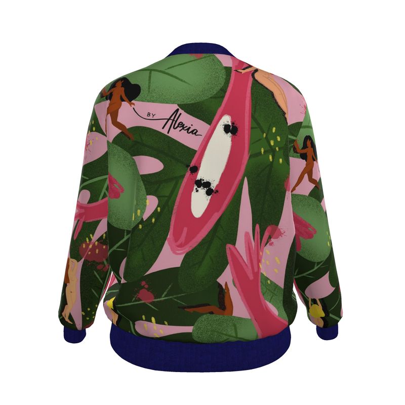 LIMITED EDITION! Statement Designer Bomber Jacket for Women – by Alexia